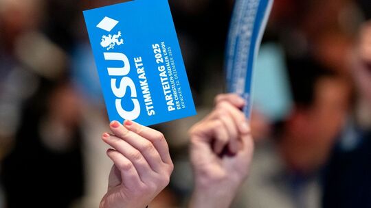 Parteitag der CSU Parteitag der CSU