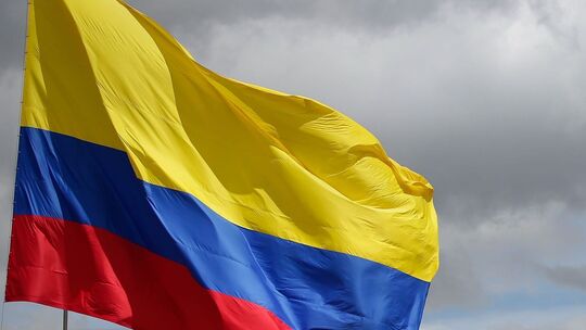 Kolumbianische Flagge Kolumbianische Flagge