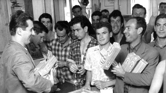 Italienische Gastarbeiter Italienische Gastarbeiter