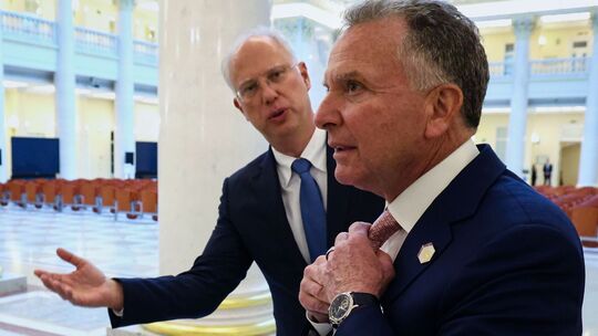 Kirill Dmitrijew und Steve Witkoff