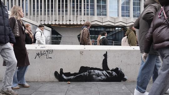 Graffiti-Kunstwerk in London