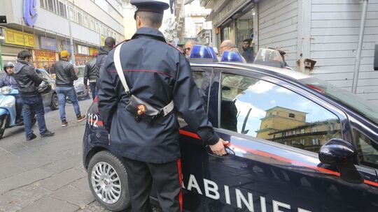 Carabinieri in Neapel