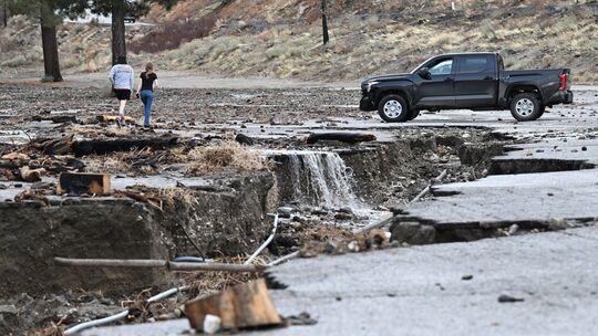 Unwetter in Kalifornien