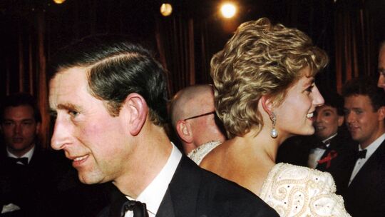Der damalige Prinz Charles und Diana