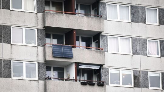«Balkonkraftwerk» in Kiel