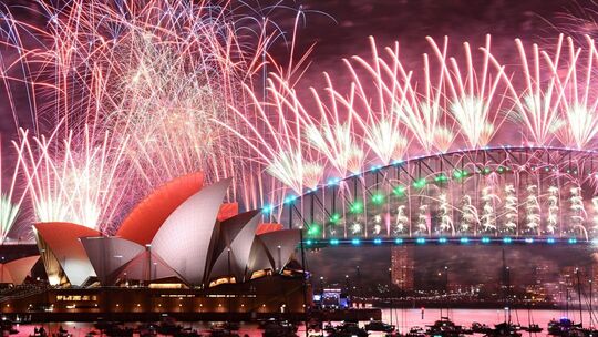 Vor der Silvesterfeiern in Sydney