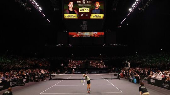 Tennis-Duell der Geschlechter: Sabalenka - Kyrgios