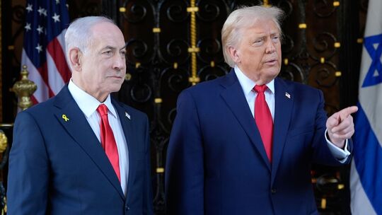US-Präsident Trump empfängt Israels Ministerpräsident Netanjahu