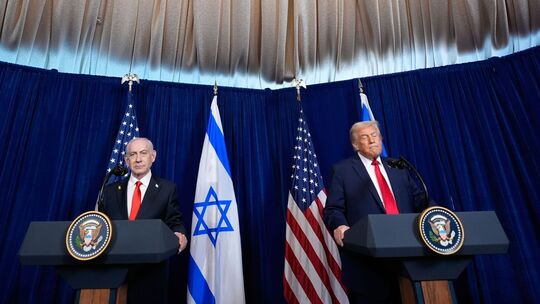 US-Präsident Trump empfängt Israels Ministerpräsident Netanjahu