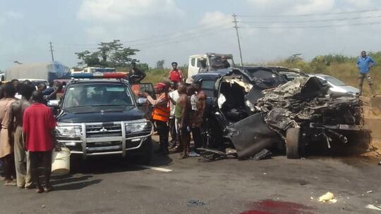 Box-Star Joshua in Unfall verwickelt