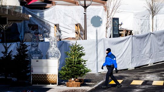 Explosion bei Silvesterparty in Skiort in der Schweiz Explosion bei Silvesterparty in Skiort in der Schweiz