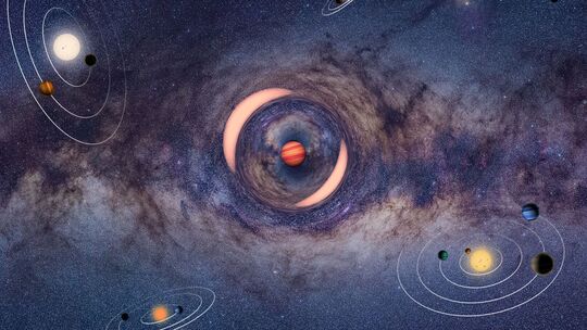 Frei durchs All schwebender Planet erstmals vermessen Frei durchs All schwebender Planet erstmals vermessen