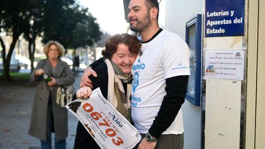Gewinner der Jesuskind-Lotterie in Spanien