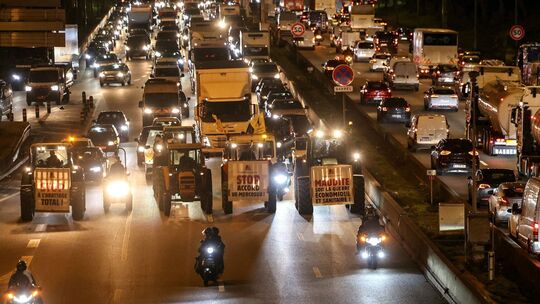 Protest gegen EU-Mercosur-Freihandelsabkommen - Paris