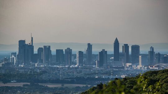 Skyline von Frankfurt