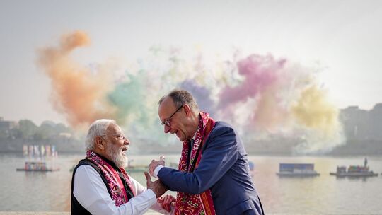 Bundeskanzler Merz in Indien