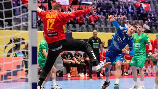 Handball-EM - Slowenien - Montenegro