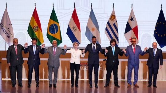 Unterzeichnung des Mercosur-Abkommens