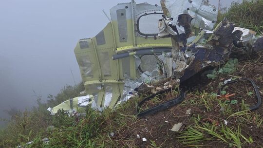 Flugzeugcrash in Indonesien
