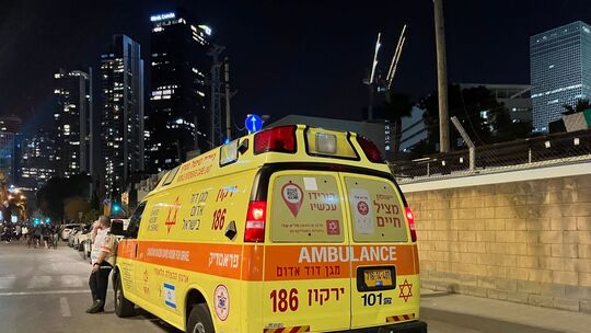 Krankenwagen in Tel Aviv