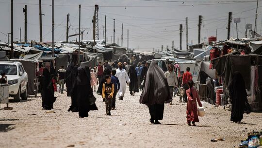 Al-Hol-Camp in Syrien