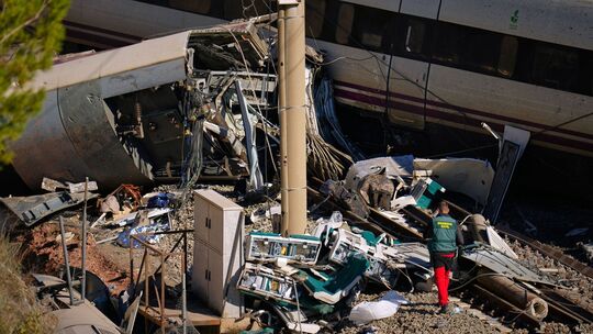 Nach dem Zugunglück in Spanien
