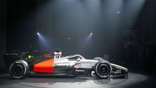 Audi stellt künftigen Formel 1-Rennwagen vor