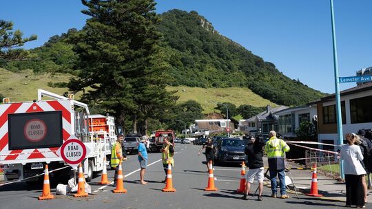 Erdrutsch in Neuseeland Erdrutsch in Neuseeland