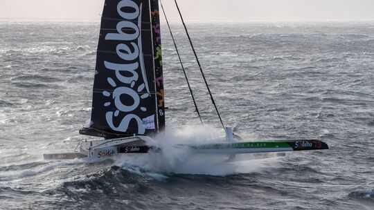 Start zur Trimaran-Regatta