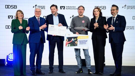Verleihung der „Sterne des Sports“