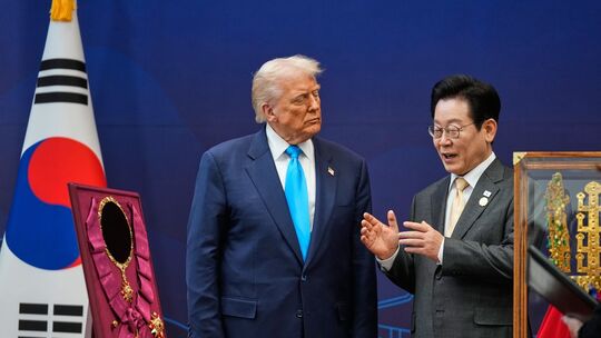 US-Präsident Trump in Südkorea US-Präsident Trump in Südkorea