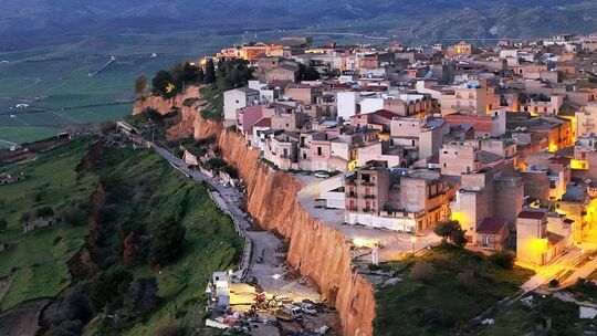 Erdrutsch in Sizilien