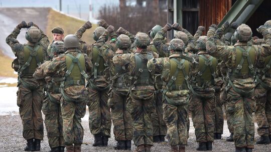 Vorstellung des Aktionsplans Luftlandetruppe