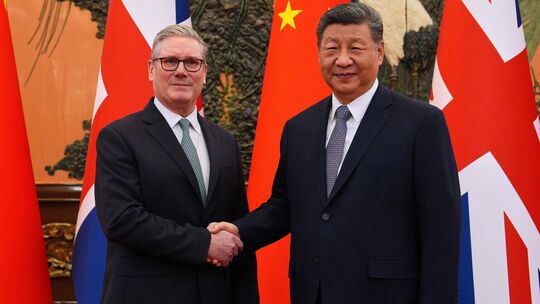 Britischer Premier Starmer in China Britischer Premier Starmer in China