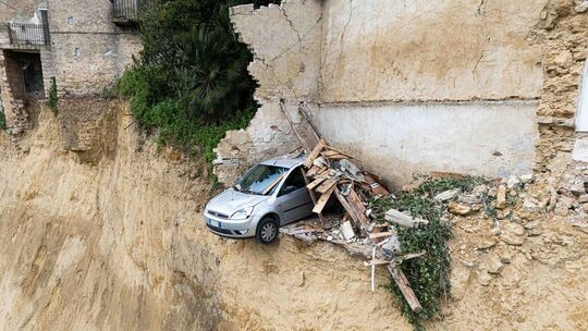 Erdrutsch in Sizilien