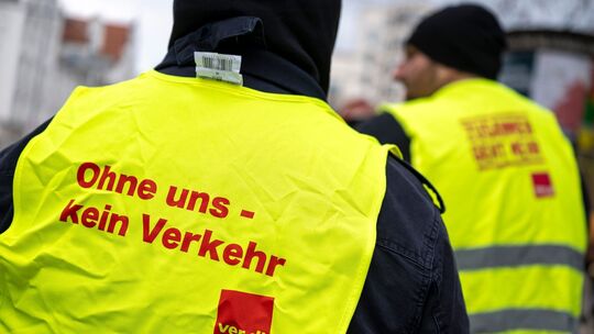 Verdi Forderungen für Tarifverhandlungen im ÖPNV