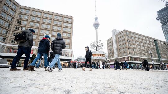 Winterwetter in Berlin Winterwetter in Berlin