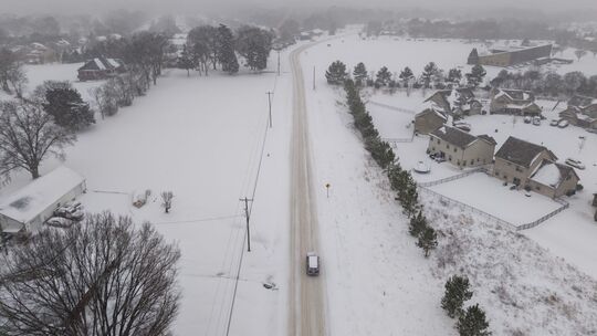 Winterwetter in den USA - Harrisburg