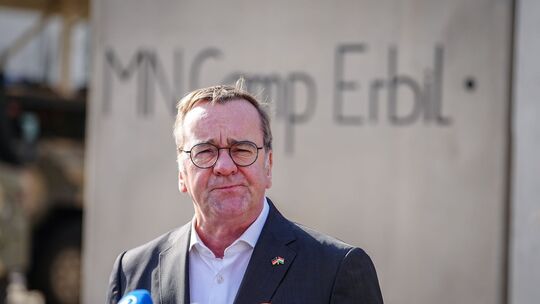 Verteidigungsminister Pistorius im Irak