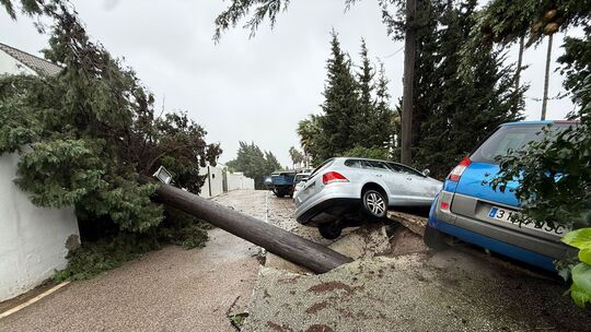 Wetter in Spanien - "Leonardo" trifft Provinz Cádiz