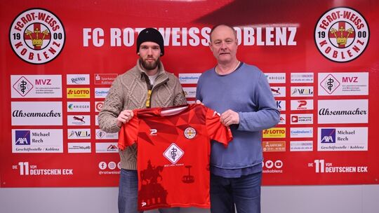 Verstärkung zum Abschluss der Wintertransferperiode für den Oberligisten Rot-Weiss Koblenz um den sportlichen Leiter Chris Noll