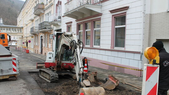 In der Badhausstraße in Bad Ems ist am Donnerstag in der Nacht ein Hauptwasserrohr geplatzt. Deswegen musste dort die Leitung ge