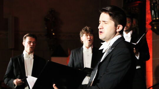 Leidenschaft pur prägte die Vorträge der Sänger von Chanticleer.