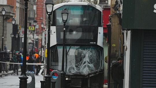 Busunglück in Dublin