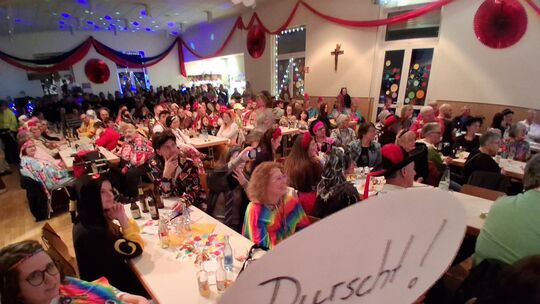 Da war was los: Die Rhauner Fastnachtssitzung war ausverkauft.