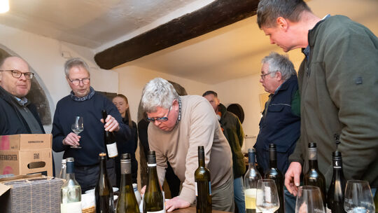 Vor-Weinprobe der Leutesdorfer Winzer