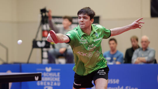 Ein guter Bekannter in der Zugbrückenhalle: Von Grenzau wechselte Kirill Gerassimenko zu Werder Bremen, wo er seit Jahren eine f