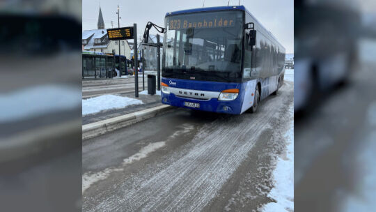 Der neue Zentrale Omnibusbahnhof (ZOB) auf dem Birkenfelder Talweiherplatz ist ein wichtiger Knotenpunkt für den ÖPNV im Nationa