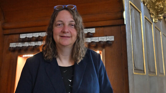 Kantorin Christine Marx wird die von Joachim Scheiber initiierte Marktzeit fortsetzen und immer wieder selbst auf der historisch