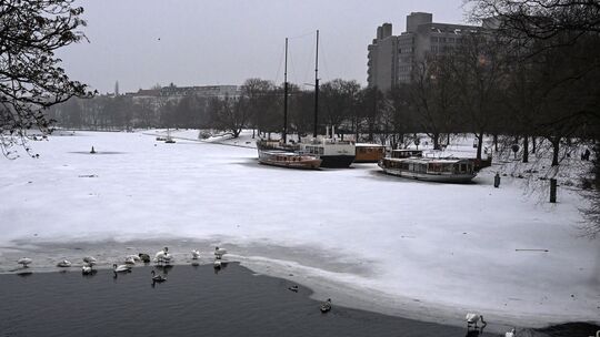 Winterwetter in Berlin
